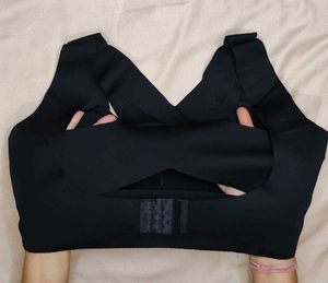 Black Padded Sports Bra