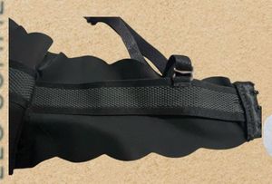 Black Scalloped Bikini Top