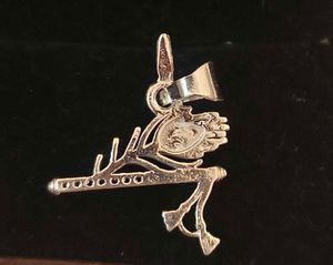 pure silver pendant