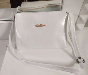 Combo Offer Brand New Black And White Sling Bag