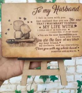 Husband Wooden Plaque