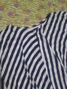 Striped Long Sleeve Tunic