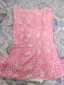 Pink Floral Kurta