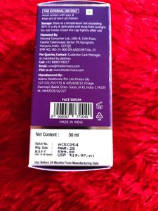 The Derma Co 10% Niacinamide Daily Face Serum with