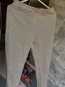 Chic Checked Trousers