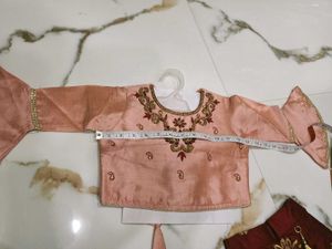 Elegant Girls' Lehenga Choli Set