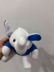 Cute White Elephant Plush Toy