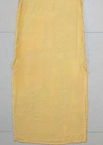 Beautiful Yellow Embroidered Kurta