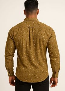 Patterned Casual Shirt | Men 3XL
