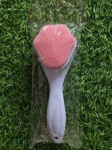 Silicone Face Cleansing Brush pink