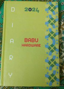 Diary 2024 🆓 Delivery- Babu Hardware
