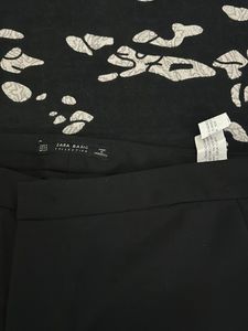 Zara Basic Black Trousers