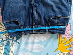 Classic Blue Denim Mini Skirt