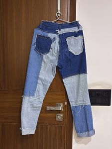 Unique Patchwork Jeans