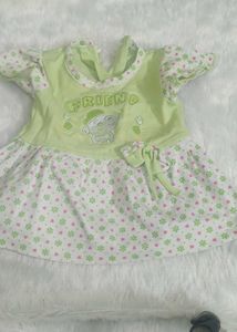 combo pack 6 baby girl frocks Adorable Yellow Lace