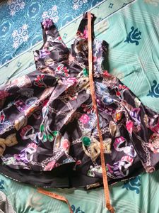 I. Vibrant Jewel Print Fit &amp; Flare Dress
