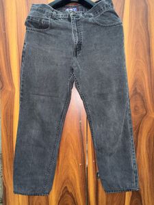 Classic Charcoal Wash Denim Jeans | Size 30