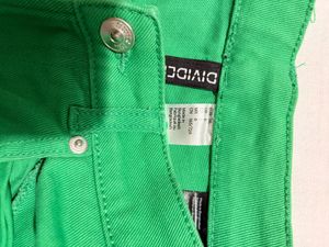 H&amp;M Bright Green Wide Leg Pants