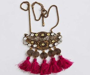 Boho Tassel Pendant Necklace