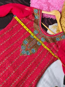 duppata and kurta  only full work kamij