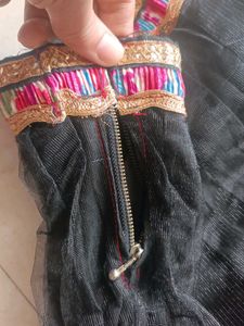 Net Ethnic Skirt