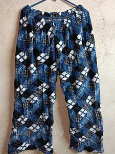 Women's Fleece Fashion Pajama Night Pants Multicol