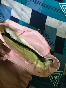 Chic Quilted Pink Backpack
