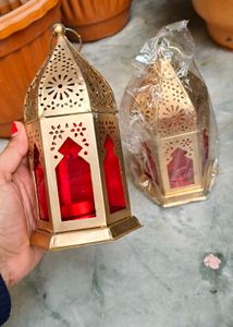 Set of Two Decorative Lanterns