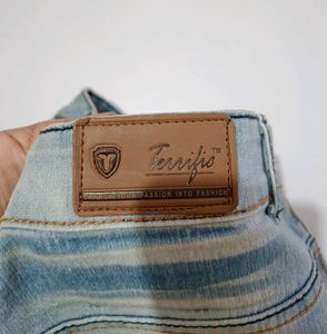 Light Wash Distressed Jeans