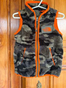The North Face Camo Fleece Vest