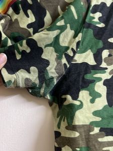 Army Print T-Shirt