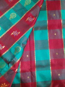 Beautiful Checked Saree