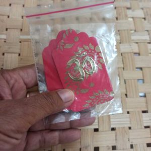 Om &amp; Swastik Wall Decorations (5 pkts)