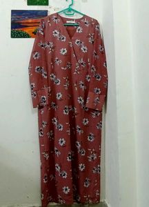 Floral Print Wrap Dress