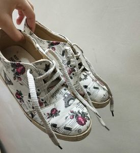 Travel Themed Sneakers