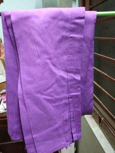 Grey &amp; Purple Kurti Set