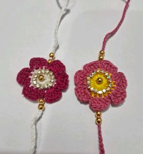 Handmade Rakhi Set of 2 🧿🌸