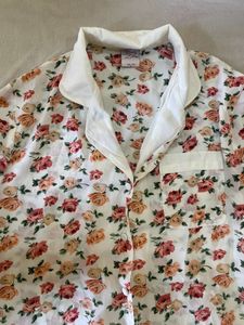 Floral Button-Down Top