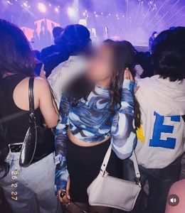 Blue Swirl Mesh Crop Top