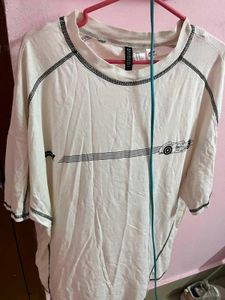 H&amp;M Oversized F1 Graphic Tee