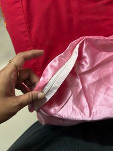 Luxury Pink Satin Sheet Set
