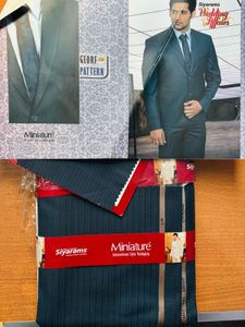 Siyaram's Unstitched 3 Metre Coat Pant Fabric