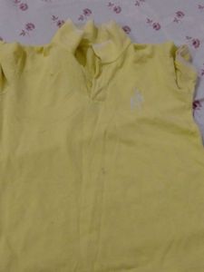 Bright Yellow Polo Shirt