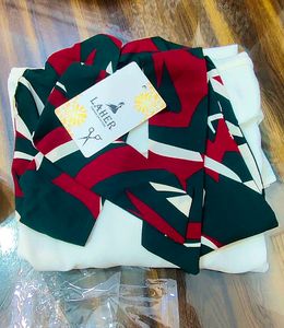 Elegant Women's White Blouse with Scarf Detail