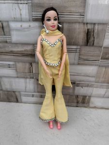 barbie doll yellow dream co-ord set outfit