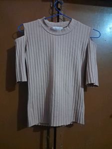 nude bodycone top
