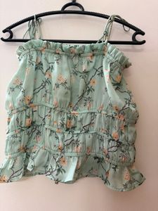 Rio crop sleevless top