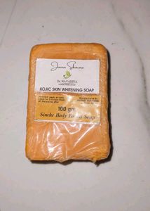 Kojic skin whitening soap