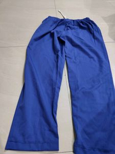 Blue Palazzo Pants