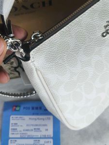 Coach Nolita White 🤍 pearl Chain Shoulder Bag🥹